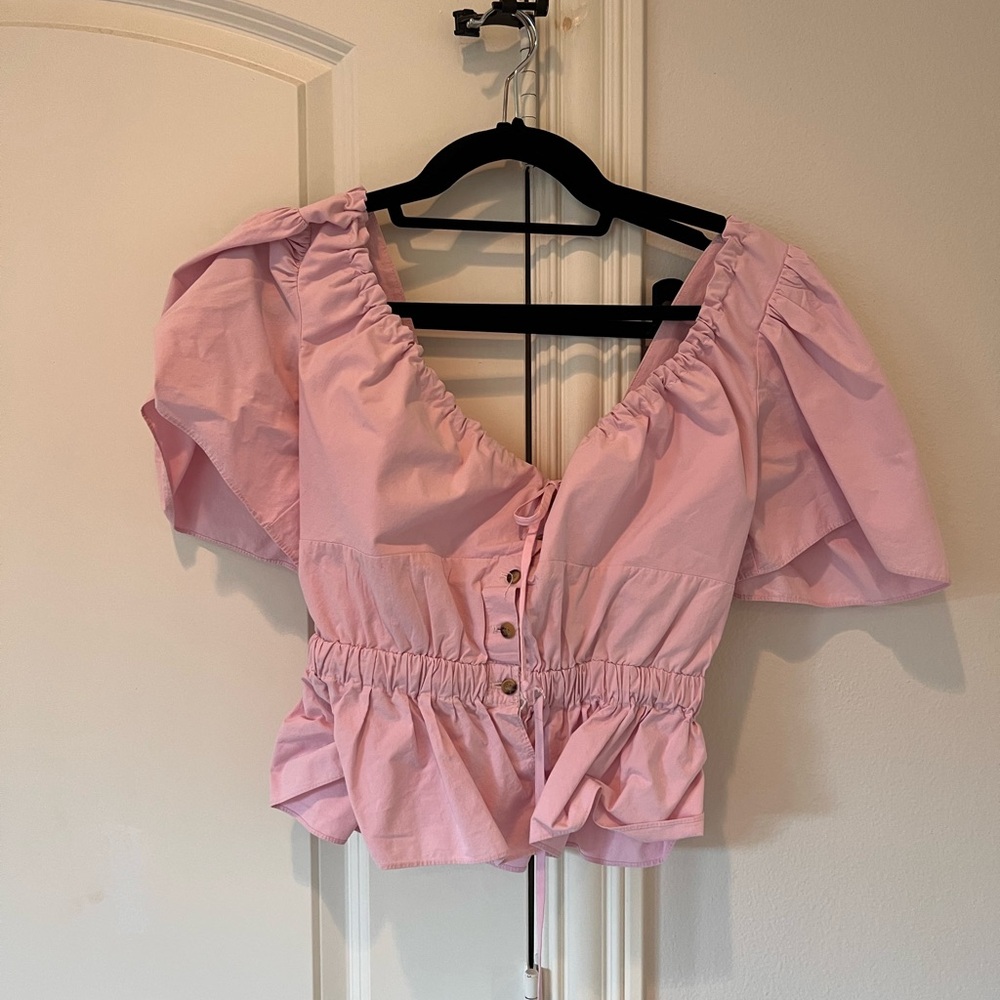 Ciao Lucia Puff Sleeve Blouse